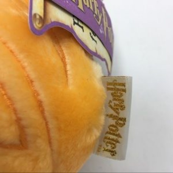 Harry Potter Golden Snitch Plush Zipper Bag Purse - Picture 8 of 8